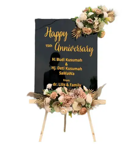 Papan Bunga Akrilik Tlogopayung